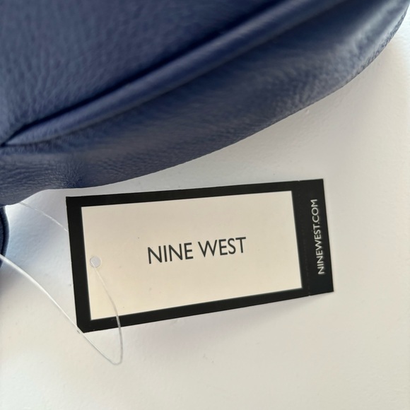 NWT Nine West Blue Everyday Crossbody Shoulder Purse - Picture 14 of 16